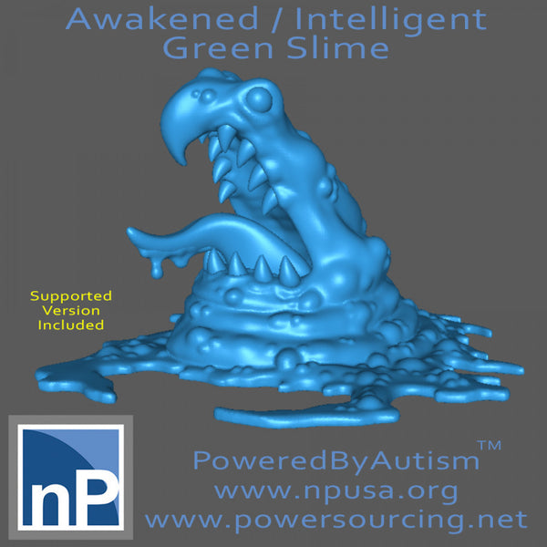 Awakened / Intelligent Green Slime - Only-Games