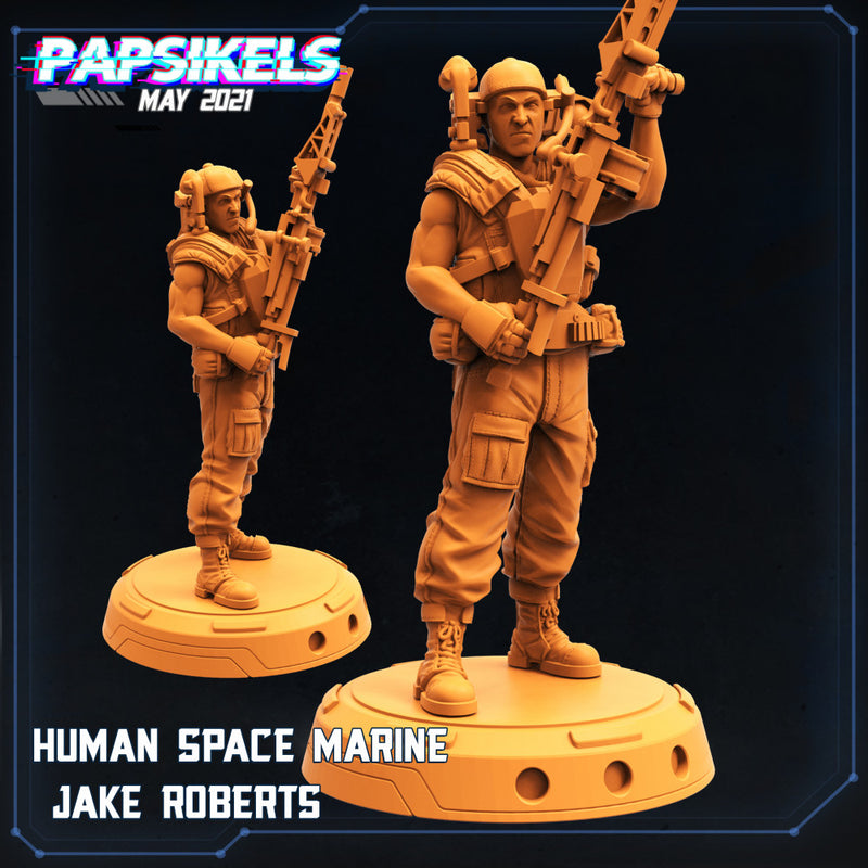 HUMAN SPACE MARINE JAKE ROBERTS - Only-Games