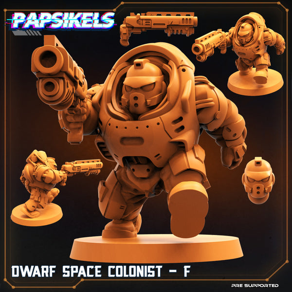 DWARF SPACE COLONIST - F - Only-Games