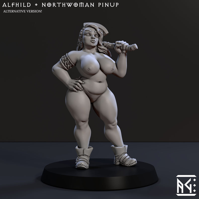 Alfhild - Northwoman Pinup (Skutagaard Northmen Saga I) - Only-Games