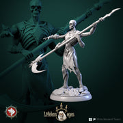Death reaper's soldiers set 6 miniatures 32mm pre-supported - Only-Games