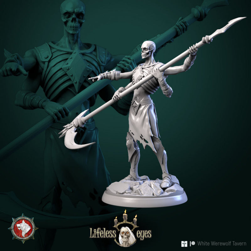 Death reaper's soldiers set 6 miniatures 32mm pre-supported - Only-Games