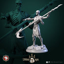 Death reaper's soldiers set 6 miniatures 32mm pre-supported - Only-Games