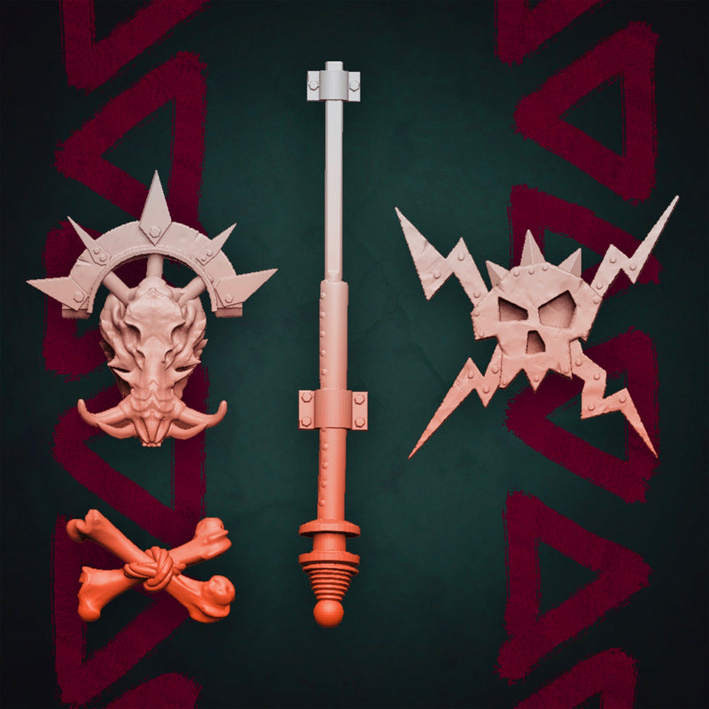 Modular Orc Warr-Lokk Kit (Elite Size) - Only-Games