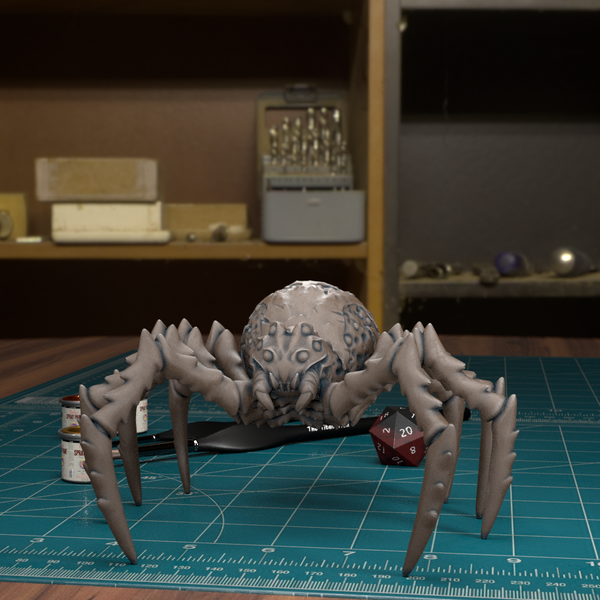 Giant Spider 08 - 32mm - DND - Pathfinder - Only-Games