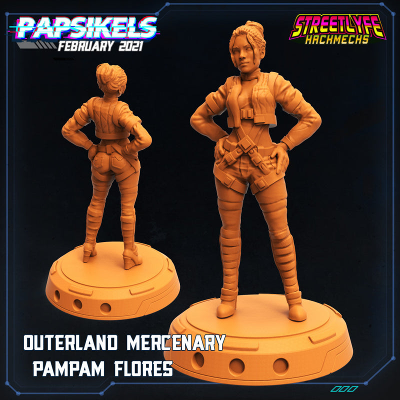 OUTERLAND PAMPAM MERCENARY FLORES - Only-Games