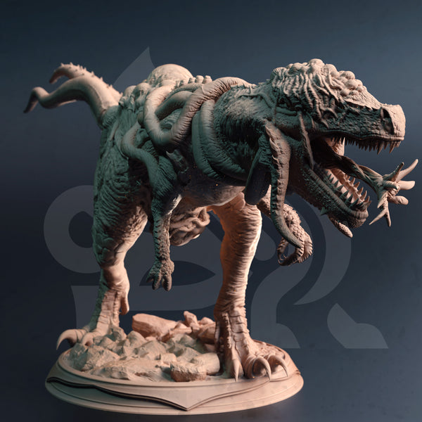 ほぼ未使用品　希少完売エルドレッソ eldoreso BONE dinosaur Eldritch Dinosaur - Eldrasorous Rex - DM Stash - Miniatures by