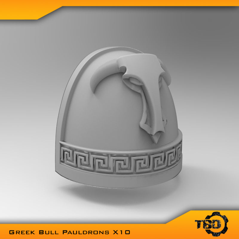 Greek Bull Pauldron X10 - Only-Games