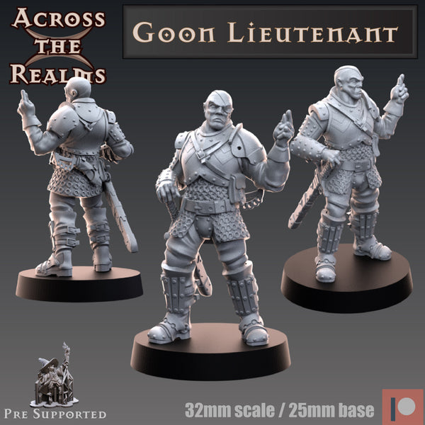 Goon Lieutenant - Only-Games