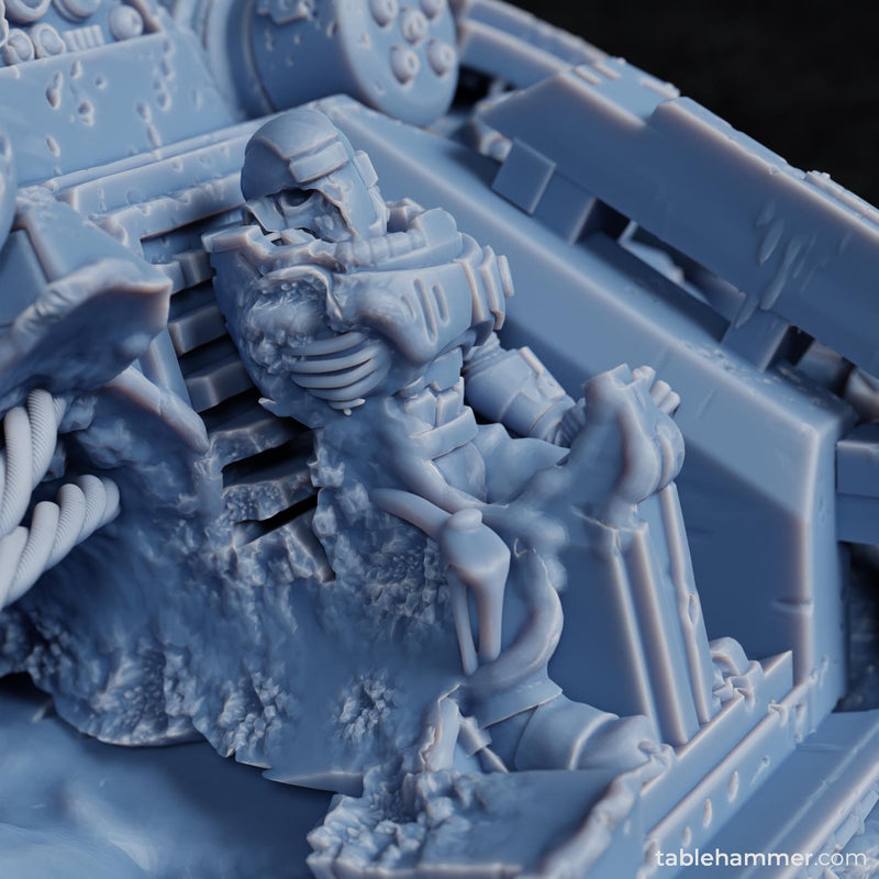 Crashed heavy walker with corpse (Crashes, Corpses, Casualties, Human Space Corps)) - Only-Games