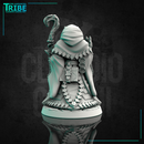 (0097) Male felinid sorceror wizard with a magic club - Only-Games