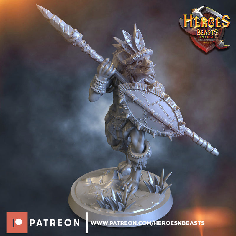 Gnoll mercenary warrior 3 - zulu - Only-Games