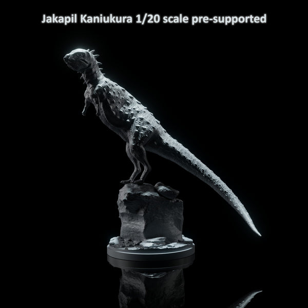 Jakapil Kaniukura watching 1-20 scale dinosaur - Only-Games