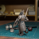 Dragonborn Town Guard - Frostgrave Pathfinder - Fantasy DND - TytanTroll Miniatures - Only-Games