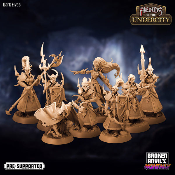 Fiends of the Undercity - Dark Elves Pack - Only-Games