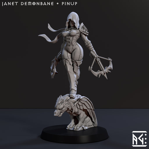 Janet Demonbane - Pinup (Requiem Demon Hunters) - Only-Games