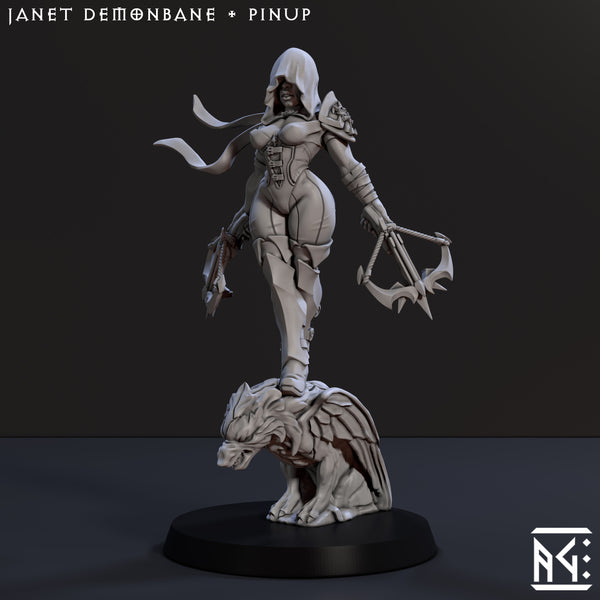 Janet Demonbane - Pinup (Requiem Demon Hunters) - Only-Games
