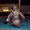 Dwarf Guard 06 - TytanTroll Miniatures - DnD - Fantasy - 32mm - Only-Games