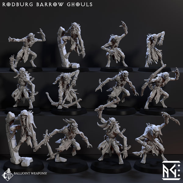 Barrow Ghouls (Horrors of Rodburg Barrows) - Only-Games