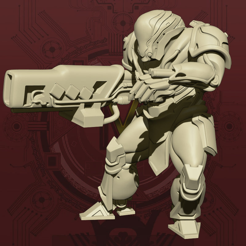 (Centauri) Infernal Soldier - Dodging Pose - Only-Games