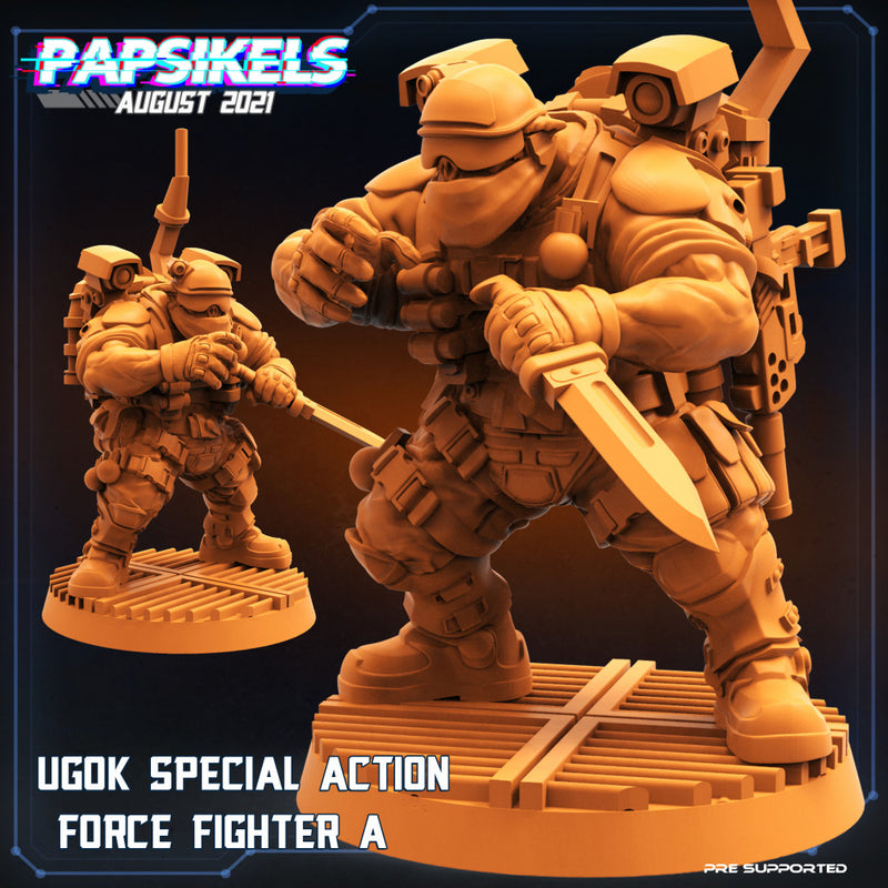 UGOK SPECIAL ACTION FORCE FIGHTER - A - Only-Games