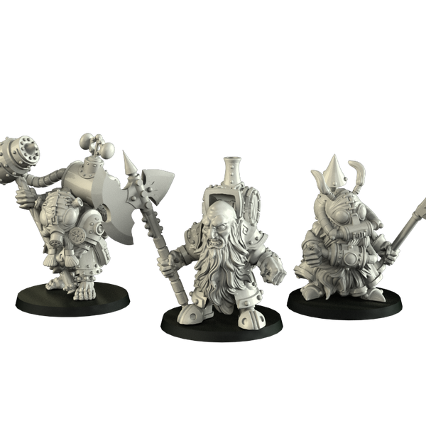 Thermo Dwarf (3 miniatures) - Only-Games