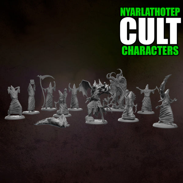 CHARACTERS - NYARLATHOTEP CULT - Only-Games