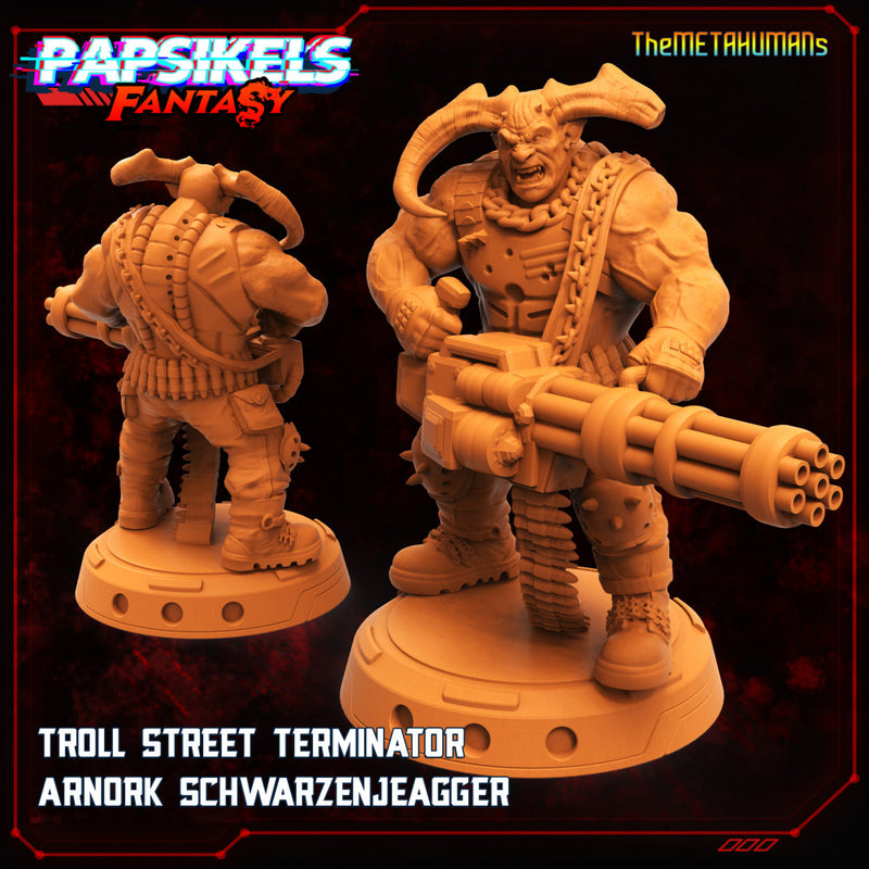 TROLL STREET TERMINATOR ARNORK SCHWARZENJAEGGER - Only-Games