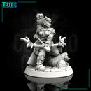 (0072) Female human elf ranger tiefling with bow - Only-Games