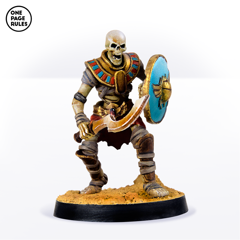 Skeleton Sword Warriors (5 Models) - Only-Games
