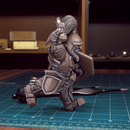 Dwarf Guard 04 - TytanTroll Miniatures - DnD - Fantasy - 32mm - Only-Games