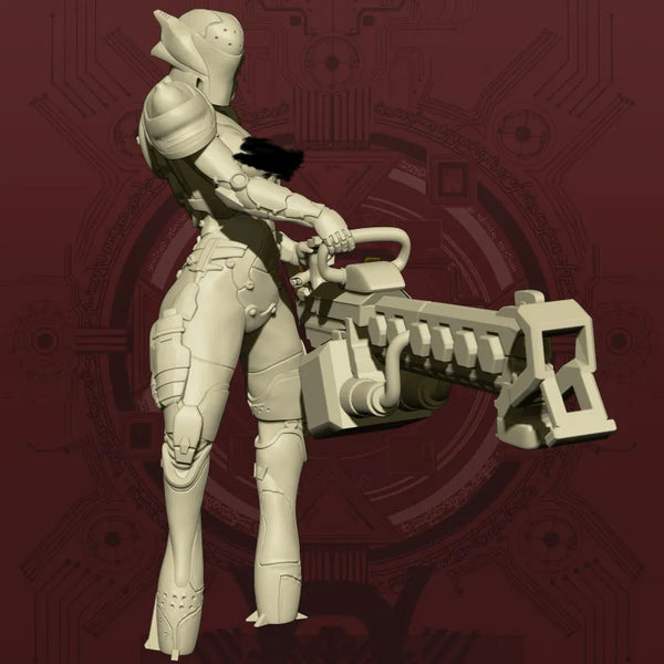 [Centauri] Cyberite Infantry - Flamethrower Firing Pose - Only-Games