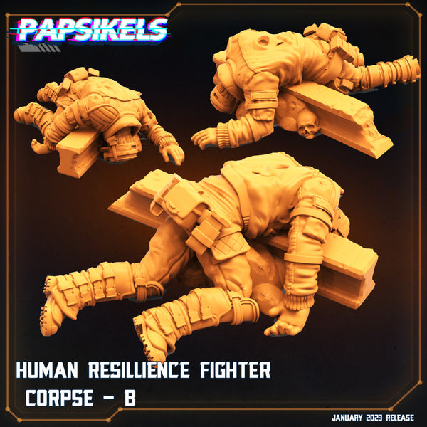 HUMAN RESILIENCE FIGHTER CORPSE B - Only-Games