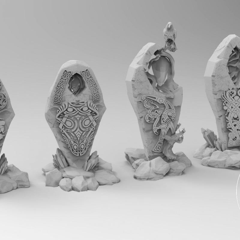 Asgardian Runestones - Terrain - Only-Games