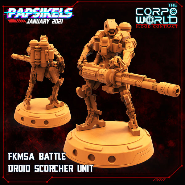 FUKIMASA BATTLE DROID SCORCHER UNIT - Only-Games