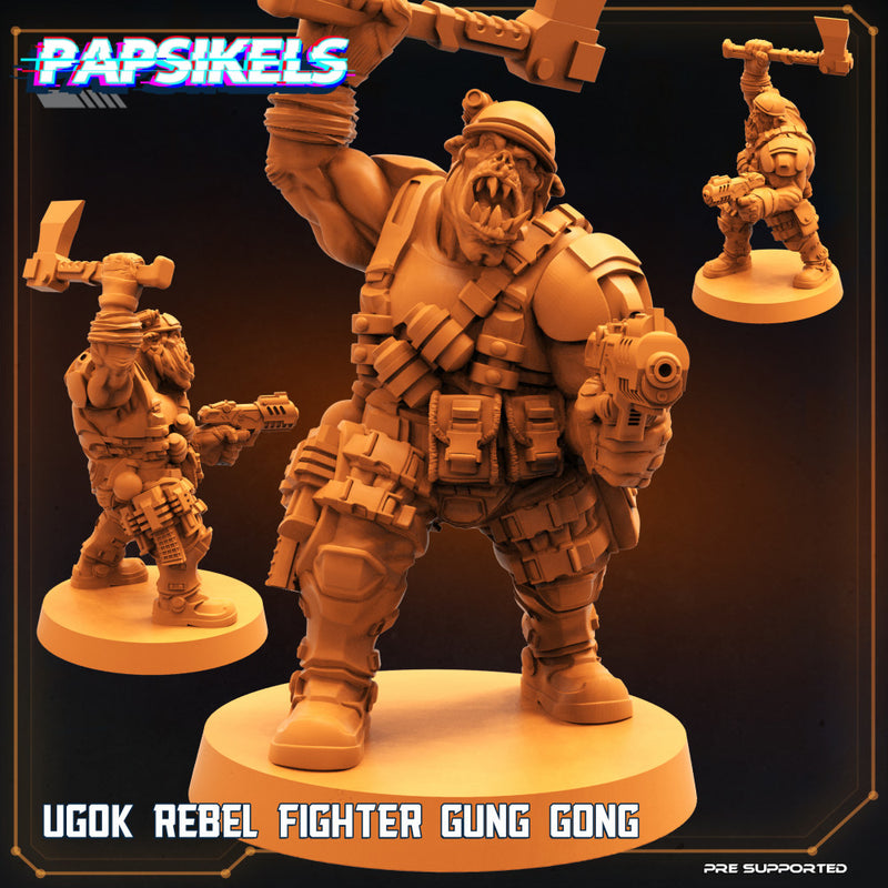 UGOK REBEL FIGHTER GUNG GONG - Only-Games