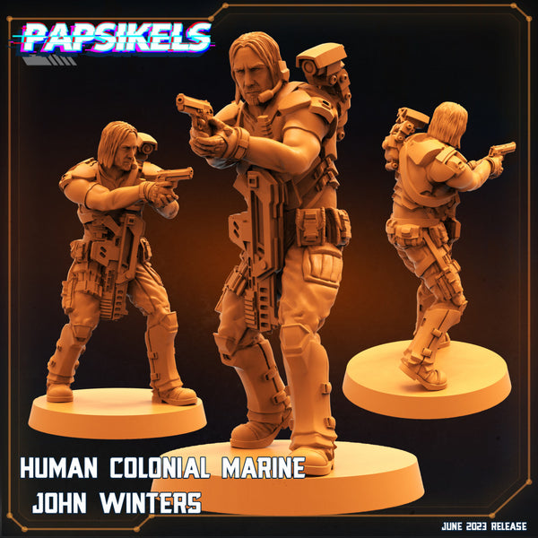 HUMAN COLONIAL MARINE JOHN WINTERS - Only-Games