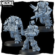Dredge marine warriors (10 physical multipart miniatures) - Only-Games