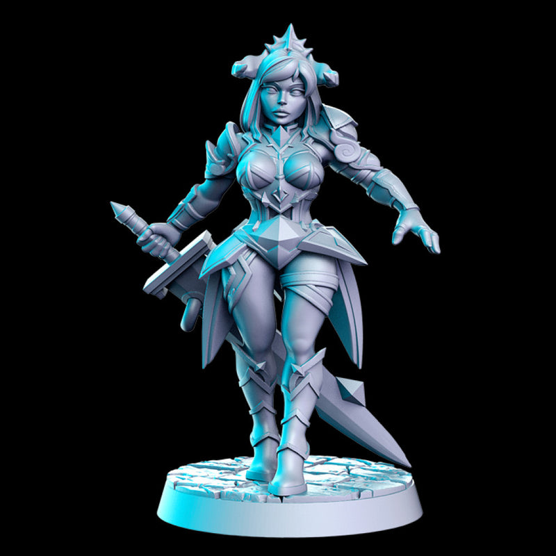 Varuna (Female Knight) 32mm - DnD - Only-Games