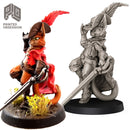 Puss in Boots  Dwarf Tabaxi  Fighter - Only-Games