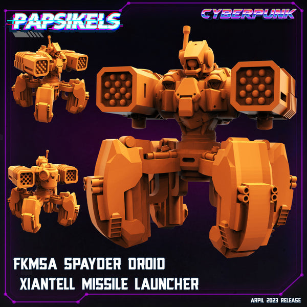 FKMSA SPAYDER DROID XIANTELL MISSILE LAUNCHER - Only-Games