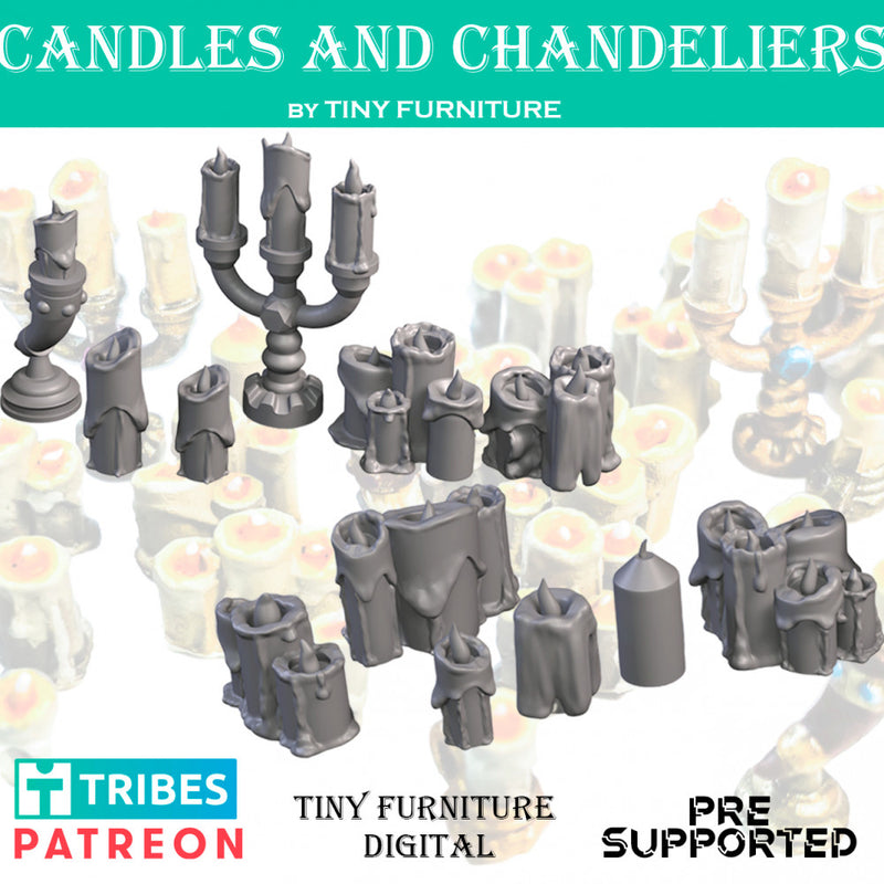 Candles and chandeliers - Only-Games