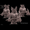 Iron Black Orc Warlord with great weapon - Only-Games