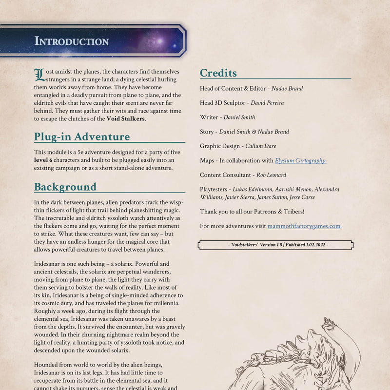 Voidstalkers - 5e Adventure Booklet - Only-Games