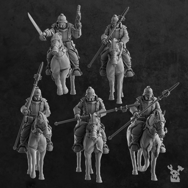 2nd Death Division Cavalry Squad x5 - Only-Games