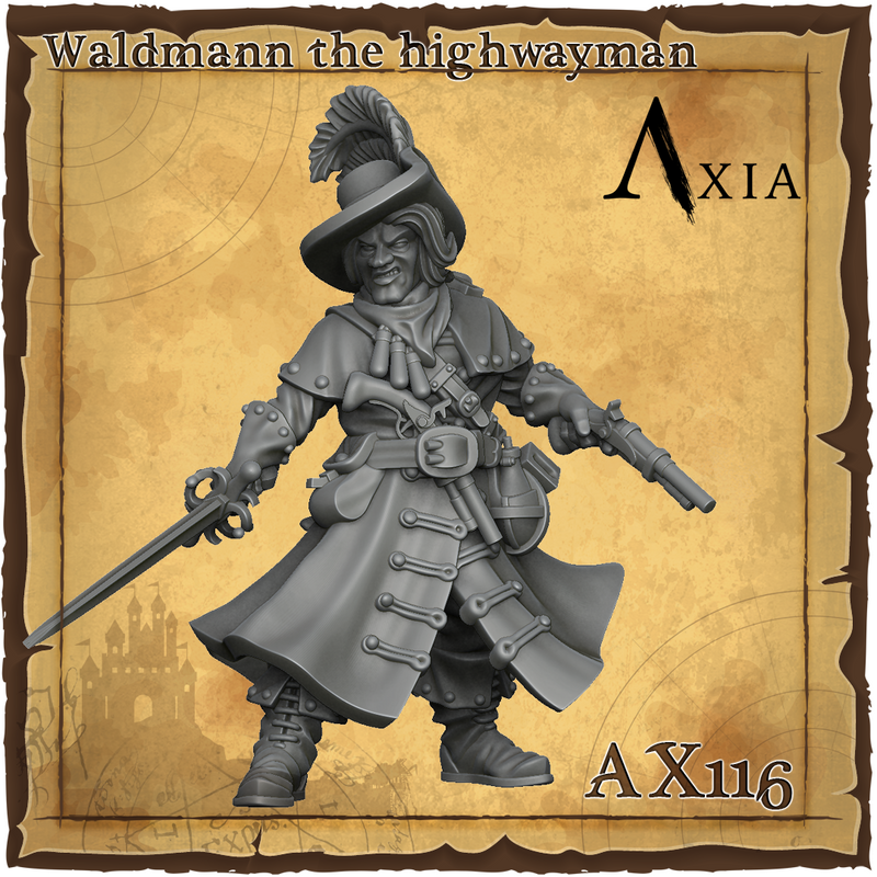 AX116 - Waldmann the highwayman - Only-Games