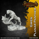 Heroes of the Dale - Gwen - Planar Panther (32mm scale) - Only-Games