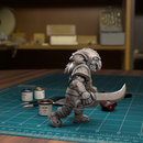 Goblin Dagger And Shield - TytanTroll Miniatures - DnD - Fantasy - Only-Games