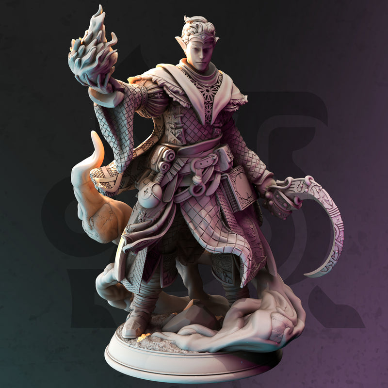 Drow Elf Moon Sorcerer - Yunas - Only-Games