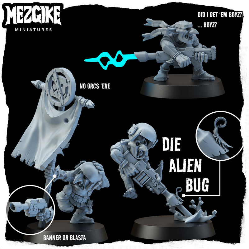 Guard runtz mob 'A' (10 physical miniatures) - Only-Games